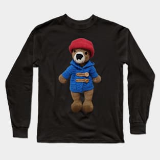 Crochet Paddington Bear Long Sleeve T-Shirt